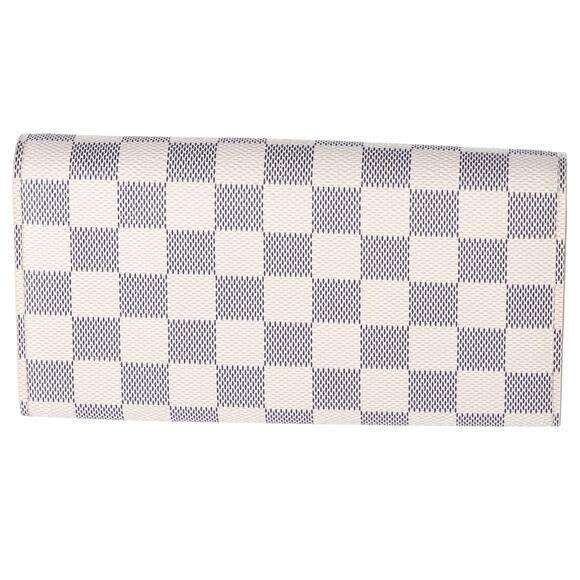 Louis Vuitton Sarah Envelope Wallet Damier Azur Beige - Picture 3 of 7